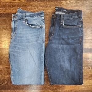Banana Republic Jeans Bundle Mens 34X32 Travel Jean Bundle